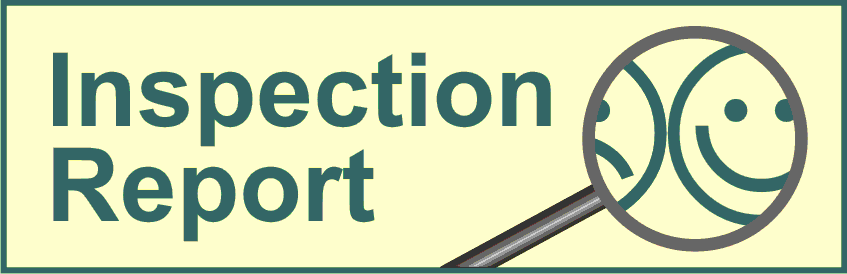 See inspection report