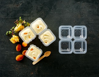Faerch is first to market with rPET and PP snap packs to replace styrene for the dairy market