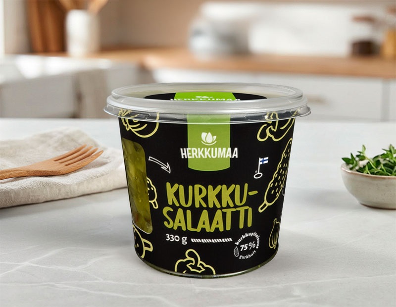 Herkkumaa transitions from glass to DuoSmart™ PP
